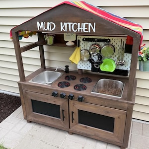 Mud Kitchen 5” Rotating Burner with Spinning Knob