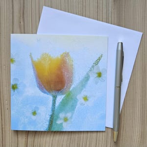 de voeux fleurs printanières | Tulipe et phoque phoque | Art floral de Pâques ou du jour de mère de Zazzle.be Liste d'envies Vous avez des idées ? Fabriqué en Colombie-Britannique, Canada | Cartes de Susan