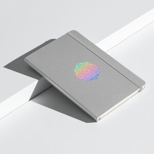 Rainbow Chakra Mandala Hardcover Bound Notebook