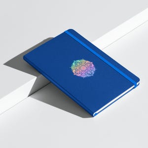 Rainbow Chakra Mandala Hardcover Bound Notebook