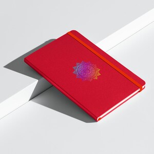 Rainbow Mandala Hardcover Bound Notebook