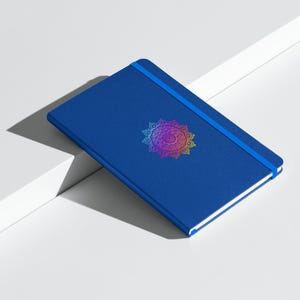 Rainbow Mandala Hardcover Bound Notebook
