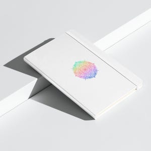 Rainbow Chakra Mandala Hardcover Bound Notebook
