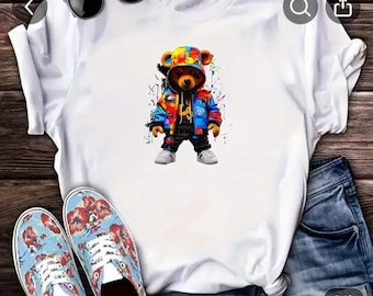 Divertida camiseta de algodón, ideal como regalo, fabricada localmente en el sur de Francia.