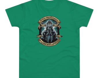 unique design t-shirt,cool biker t-shirt,casual t-shirt for men