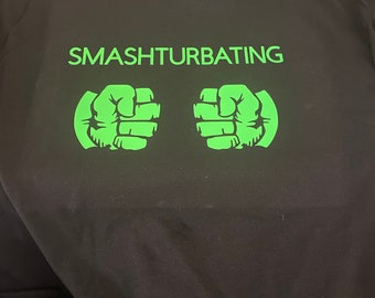 smashturbating glow in the dark tee shirt