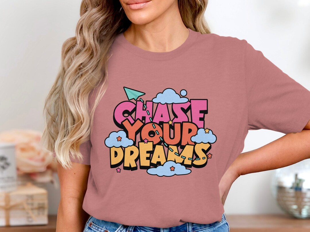 Chase Your Dreams with Whiskey Midi Graphic Tee