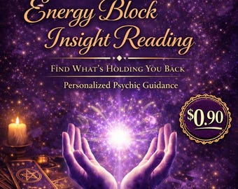 Lectura de bloqueos energéticos / Análisis espiritual, orientación (PDF)