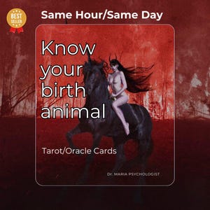 Conheça o seu animal de nascimento | Cartas de Tarô/Oráculo | Mesma hora/Mesmo dia | Leituras Psíquicas | Cartas de Tarô | Astrologia
