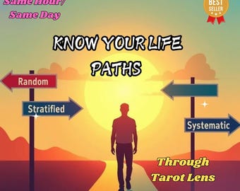 Lectura de Tarot Psíquica / Guía del Camino de Vida en la Misma Hora