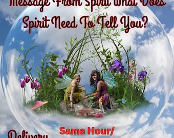 Lectura psíquica clarividente / Mensaje del espíritu