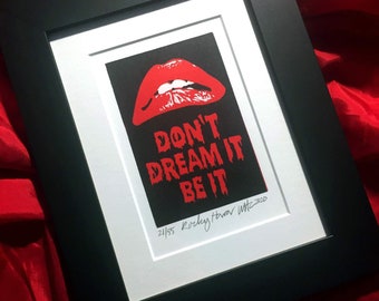 Rocky Horror - Limited edition unframed Lino print