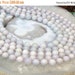50% Mega Sale 9mm Lavender Jadeite Round Beads