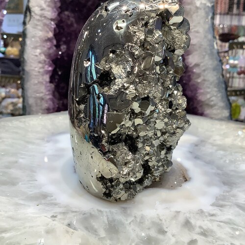 Natural shops Gold Pyrite Cubic Gemstone Specimen #1