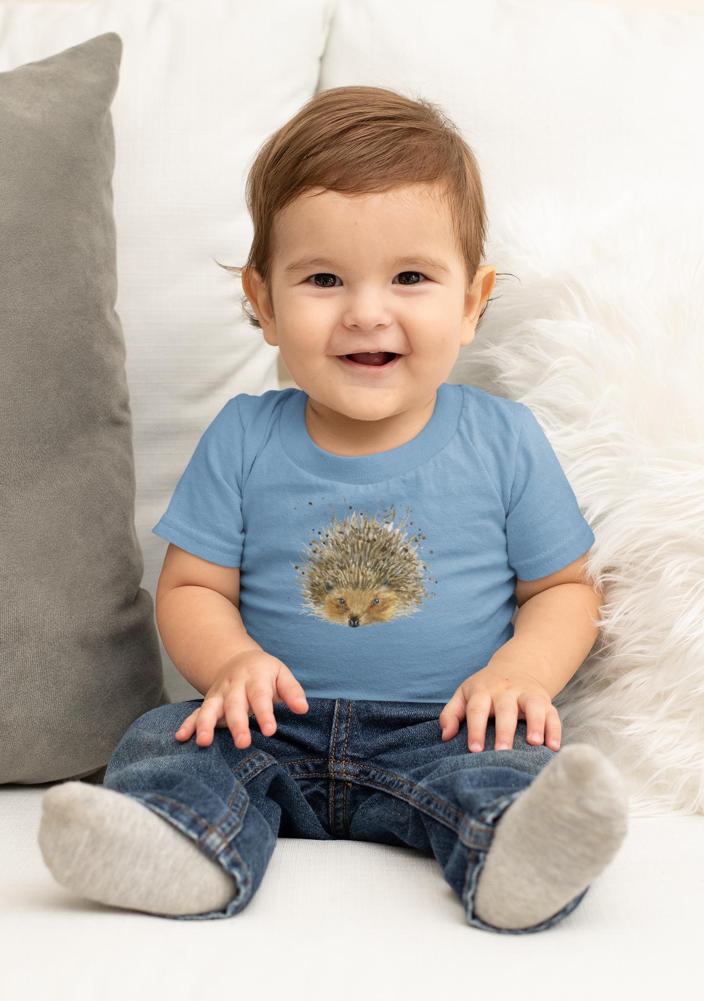 Bonita camiseta de erizo para bebés y niños Regalos para  Camisetas para bebé Camisetas para Cumpleaños Regalo 