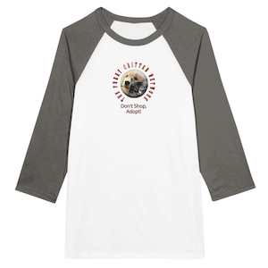 Unisex 3/4 sleeve Raglan T-shirt