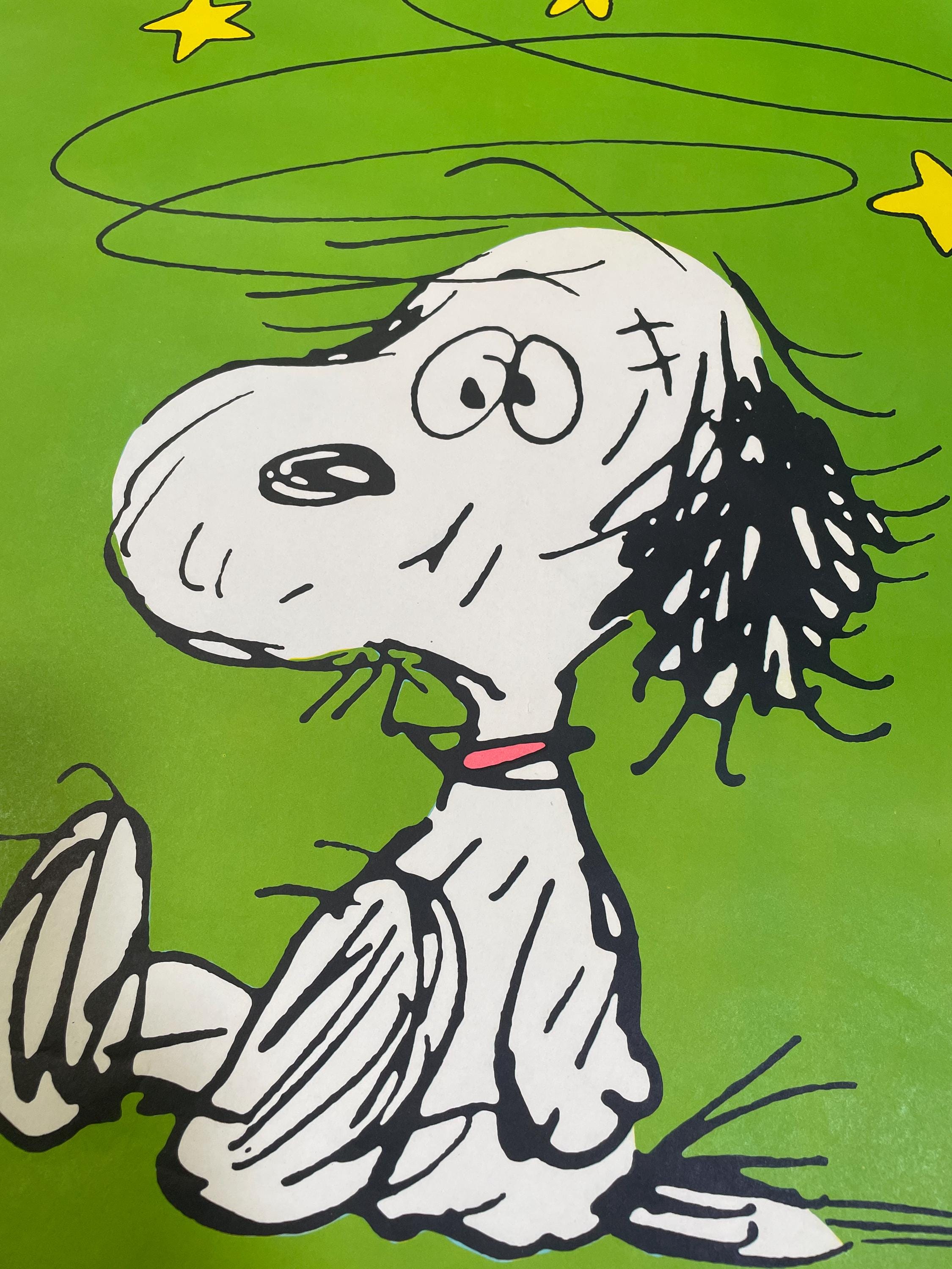 Snoopy - Vintage Hallmark Poster 'happy Monday!' - Etsy Snoopy - Vintage Hallmark Poster 'happy Monday!' - Etsy
