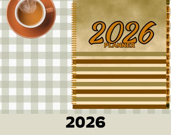 2026 Hyperlink Digital Planner: Editable and Fun