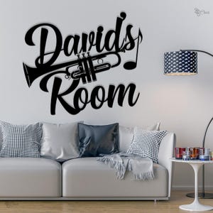 Personalized Music Room Sign, Custom Music Studio Signs, Music Lover Gift, Gift for Him, Fathers Fay Gift, Home Decor for Musician & Bands