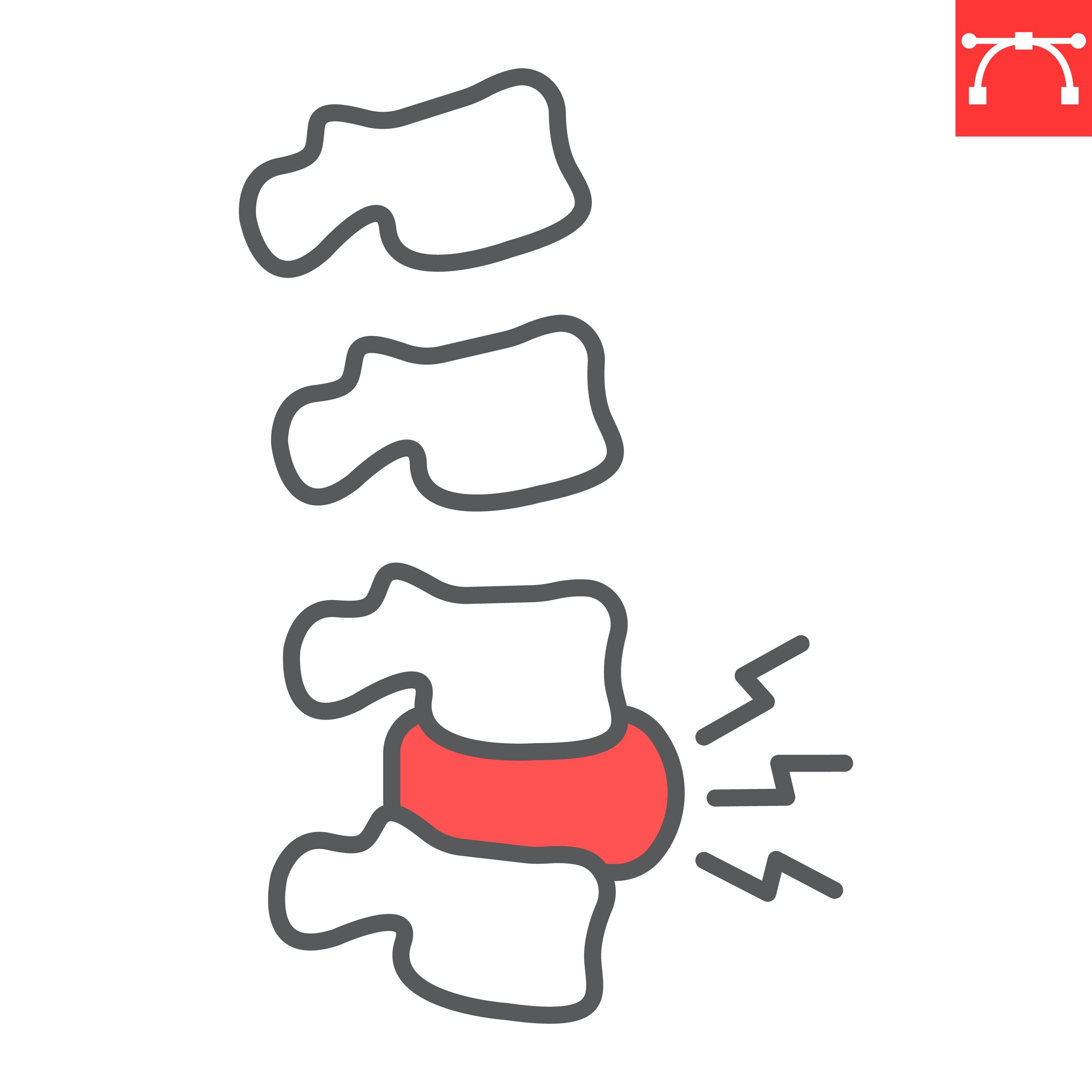 Body Pain Line Icons Set, Human Disease Vector Icons, Body Ache ...