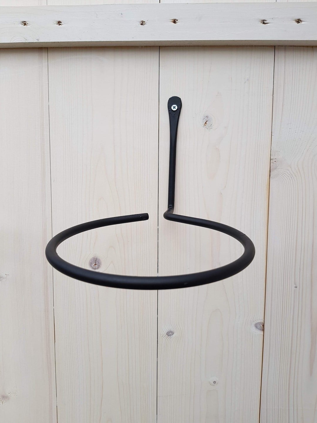 5 Inch Pot Ring, Garden Metalwork, Forged - Etsy