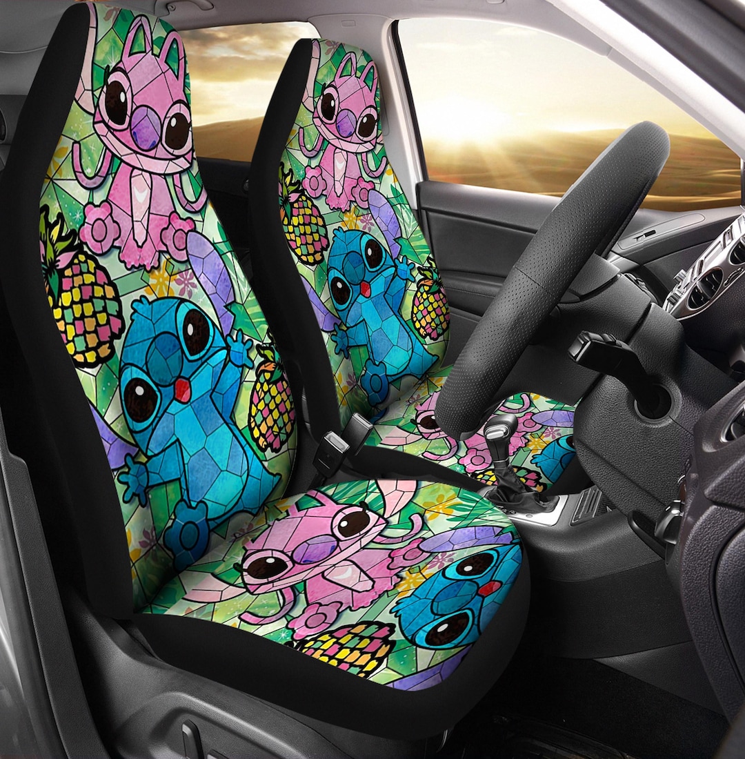Lilo And Stitch Car Seat Covers Full Set