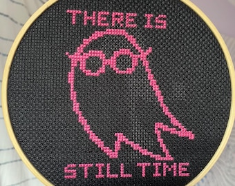 I saw the TV glow Cross stitch pattern