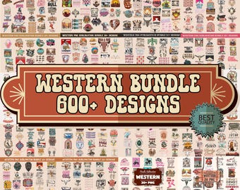 Western Sublimation Bundle PNG, Big Bundle Western, Cowboy Bundle, Cowgirl Png, Sublimation Designs, Western Png, Retro Western PNG Designs