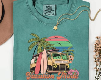 Comfort Colors® Vacay Mode Shirt, Summer Trip Shirt, Holiday Shirt, Vacation Mode Shirt, Girls Trip Shirt, Retro Vacay Mode Shirt