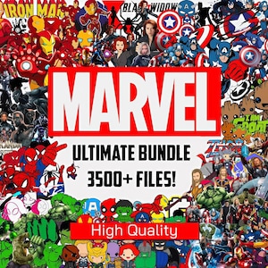 3500+ Superhelden Mega Bundle, Avengers Clipart, Helden SVG, Avangers, Spiderman Clipart, Avengers PNG, Superhelden Clipart, Superheld geschnitten