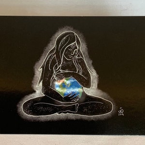 Protect Mother Earth Ecology Art Postcards Protest Resist - Set of 10