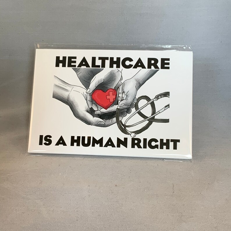Healthcare Protest Postcards ACA Progressive Politics Indivisible Set of 10 SALE image 3