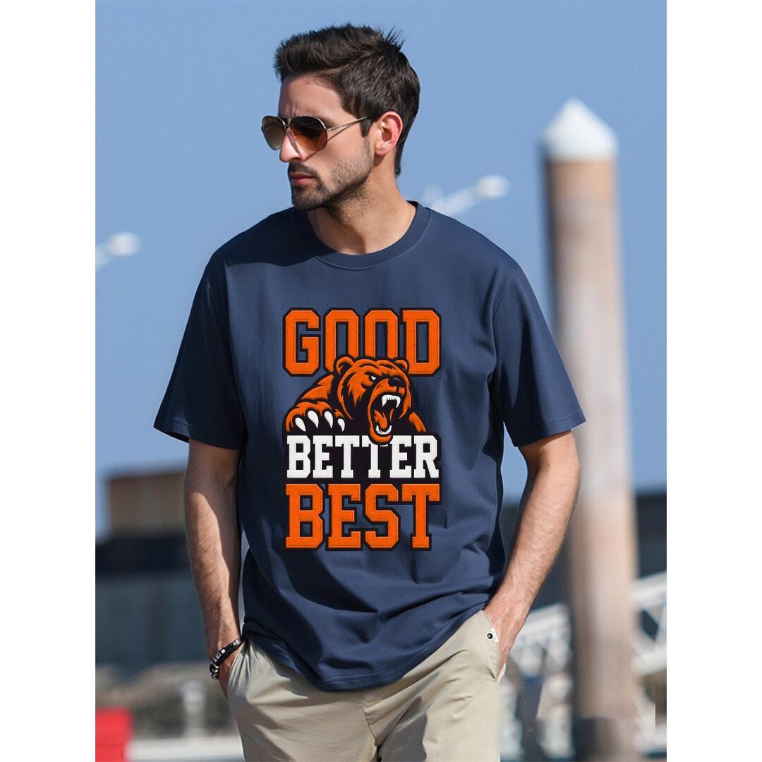 Good Better Best Chicago Bears T-shirt | Bears Apparel | Fan Clothing ...