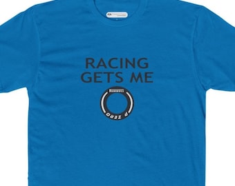 Race Cars Get Me... - Camiseta de algodón para hombre