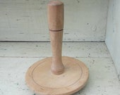 Darn Darning - Extra Large Wooden Darning Mushroom - Vintage Sewing Notion