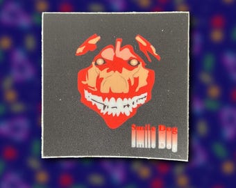 Smile Dog Creepypasta Sticker 2.5" Analog Horror Matte Vinyl Decal