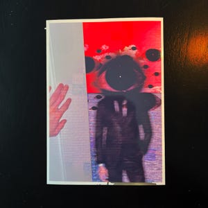 Analog Horror Weirdcore Liminal Art Print 5&quot; x 7&quot;