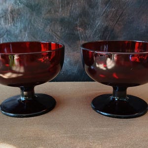 Anchor Hocking Red Sandwich - Etsy