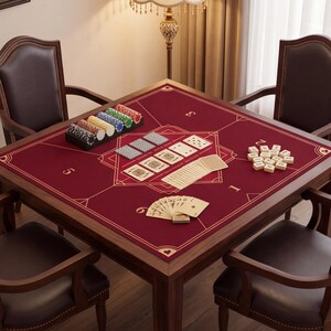 Pokeo Spot Games Tapis de Poker Studson 125x60 en néoprène avec Sac de Transport pas cher
