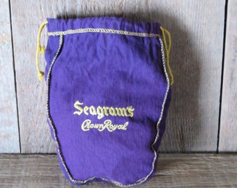 Seagrams Crown Royal Bag - Item No. 703