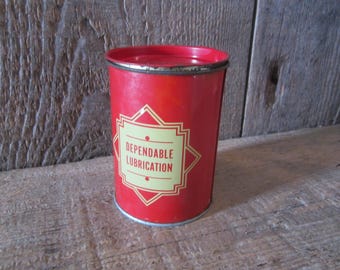 1 Pound Grease Can - Item No. 1029