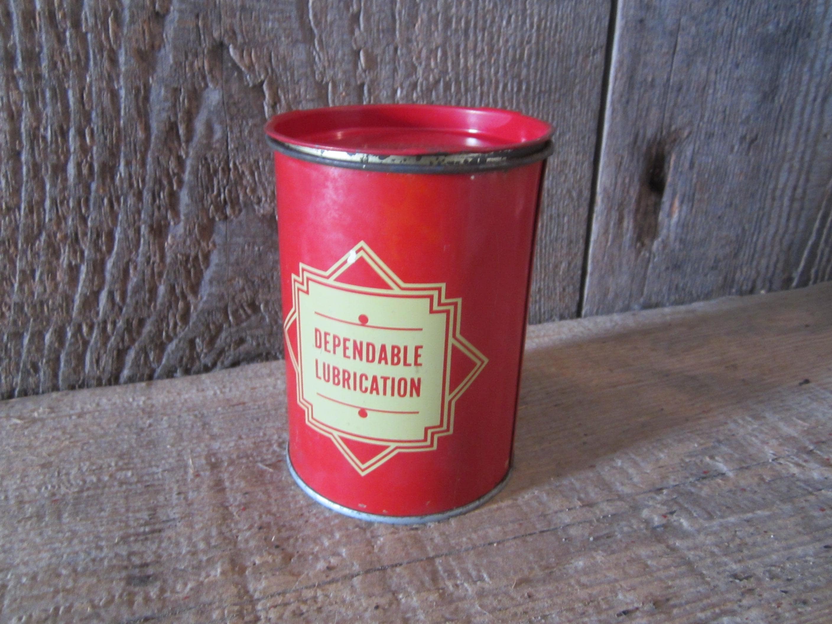 Vintage Grease Can - Etsy