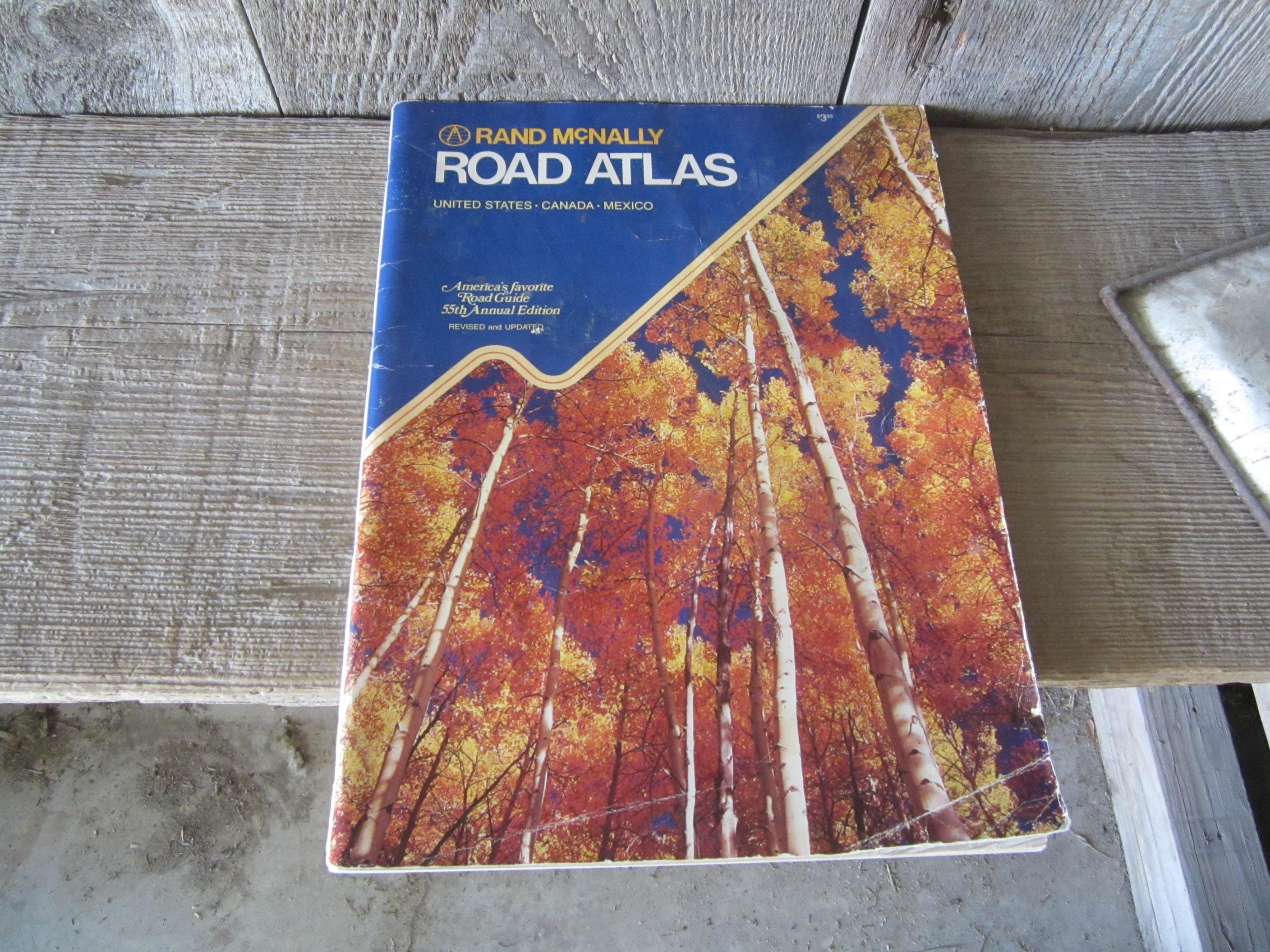 Rand Mcnally Atlas - Etsy
