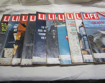 10 - 1967 Life Magazines - Item No. 867