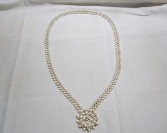 Unique Faux Pearl Necklace - Item No. 888