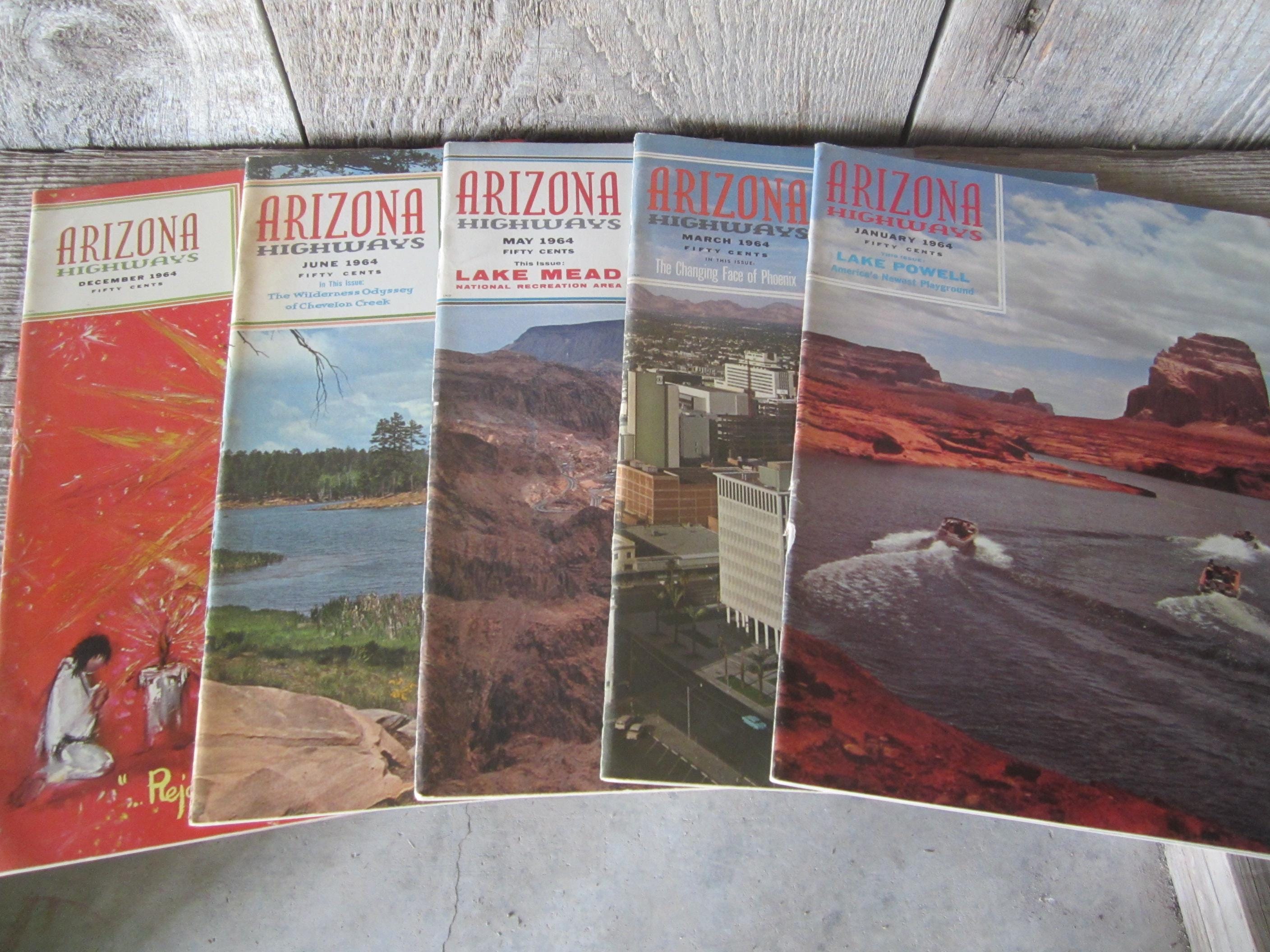 Vintage Arizona Highway Magazine - Etsy