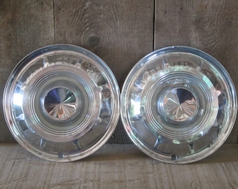 Pair of 1959 Chrysler Wheel Covers - Item No. 650