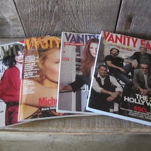 Four Vintage Vanity Fair Issues - Item No. 921