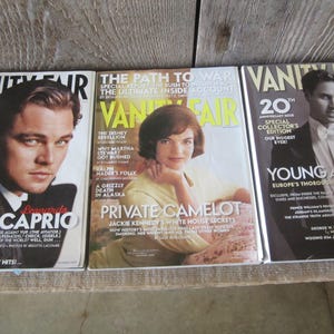 Three Vanity Fair Magazines - Item No. 923