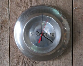 1954 Ford Hubcap Clock - Item No. 2822